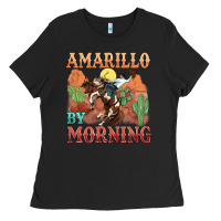 Black amarillo by morning Ladies Tee - MaliasSmallBusiness