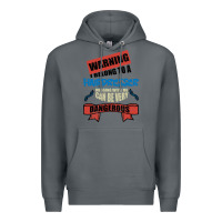 Rock I belong to a HAIRDRESSER warning job funny partner Premium Hoodie - Bettercallsaul