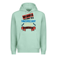 Seafoam I belong to a HAIRDRESSER warning job funny partner Premium Hoodie - Bettercallsaul