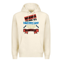 Tofu I belong to a HAIRDRESSER warning job funny partner Premium Hoodie - Bettercallsaul