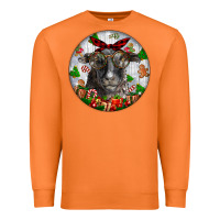 Carrot christmas dorper sheep Premium Sweatshirt - LillyAllenDesigns