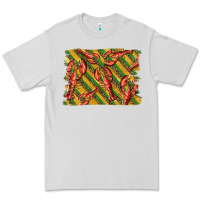 Dove Grey mardi gras crawfish background Premium Tee - BarkalooDesign