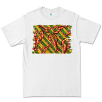 White mardi gras crawfish background Premium Tee - BarkalooDesign