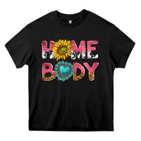 Black homebody Heavy Core Tee - texasbilliewilder