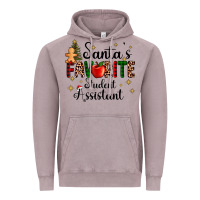 Vintage Zinc santa's favorite student assistant Vintage Hoodie - AdoDesignShop