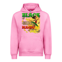 Fuchsia Pink black girl magic Urban Hoodie - CowGirlArtShop