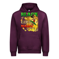 Mauve Wine black girl magic Urban Hoodie - CowGirlArtShop