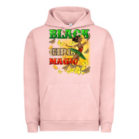 Pigment Salmon black girl magic Urban Hoodie - CowGirlArtShop