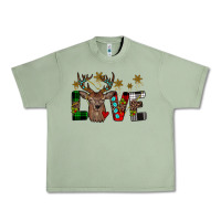Oil Green love christmas Urban Heavy Tee - JahusDesignShop