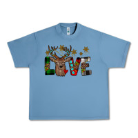 Pebble Blue love christmas Urban Heavy Tee - JahusDesignShop