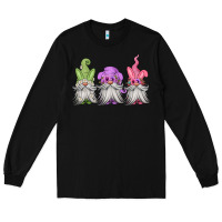 Black easter gnomes spring Long Sleeve Tee - Jasminsmagicworld