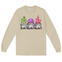 Mushroom easter gnomes spring Long Sleeve Tee - Jasminsmagicworld