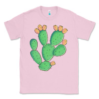 Bubblegum Pink texas prickly pear cactus Classic Tee - Artiststas