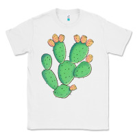 White texas prickly pear cactus Classic Tee - Artiststas