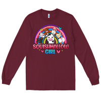 Burgundy squishmallow girl Long Sleeve Tee - JahusDesignShop
