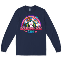 Navy squishmallow girl Long Sleeve Tee - JahusDesignShop