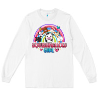 White squishmallow girl Long Sleeve Tee - JahusDesignShop