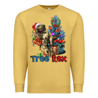 Antique Gold Tree Rex T-Rex Premium Sweatshirt - LillyAllenDesigns