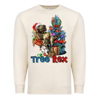Sandshell Tree Rex T-Rex Premium Sweatshirt - LillyAllenDesigns