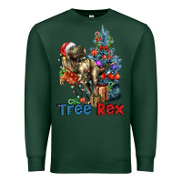 Sports Green Tree Rex T-Rex Premium Sweatshirt - LillyAllenDesigns