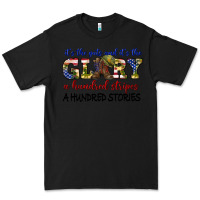 Black its the guts and its the glory a hundred stripes Premium Tee - texasbilliewilder