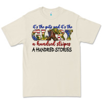 Bone its the guts and its the glory a hundred stripes Premium Tee - texasbilliewilder