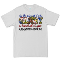 Dove Grey its the guts and its the glory a hundred stripes Premium Tee - texasbilliewilder