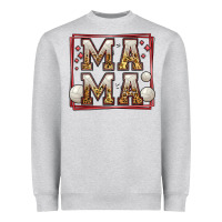 Heather Grey volleyball mama Heavyweight Sweatshirt - Jasminsmagicworld
