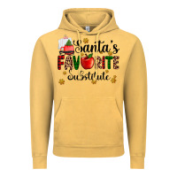 Vintage Mustard santa's favorite substitute Vintage Hoodie - AdoDesignShop