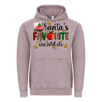 Vintage Zinc santa's favorite substitute Vintage Hoodie - AdoDesignShop