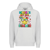 Dove Grey school's out for summer Premium Hoodie - JahusDesignShop