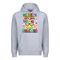 Heather Grey school's out for summer Premium Hoodie - JahusDesignShop