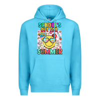 Ocean Blue school's out for summer Premium Hoodie - JahusDesignShop