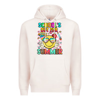Pale Pink school's out for summer Premium Hoodie - JahusDesignShop