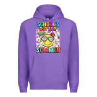 Purple school's out for summer Premium Hoodie - JahusDesignShop