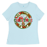 Baby Blue it's beginning to look a lot like christmas Ladies Tee - MaliasSmallBusiness