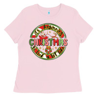 Bubblegum Pink it's beginning to look a lot like christmas Ladies Tee - MaliasSmallBusiness