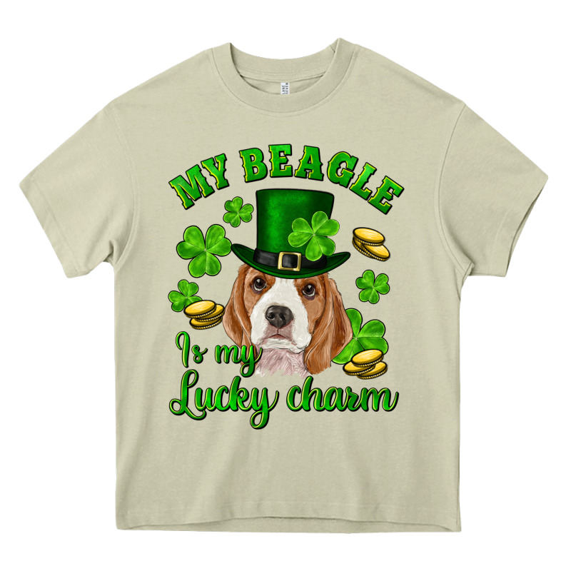St.patrick's Day My Beagle Is My Lucky Charm Heavy Core Tee by RanaPortraitStore | Teevron