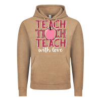 Vintage Coffee teach with love Vintage Hoodie - JahusDesignShop