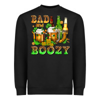 Black bad and boozy with beer Heavyweight Sweatshirt - AdoDesignShop