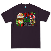 Plum fa la la la latte Premium Tee - Zillion Design Studio
