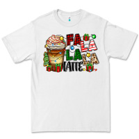White fa la la la latte Premium Tee - Zillion Design Studio