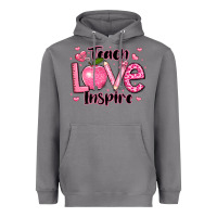 Storm teach love inspire teacher valentines day Heavyweight Hoodie - LillyAllenDesigns