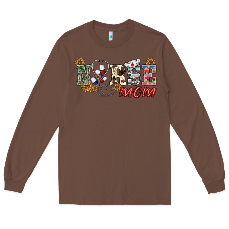 Western Nurse Mom Long Sleeve Tee by BarkalooDesign | Teevron