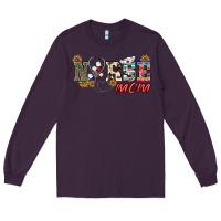 Plum western nurse mom Long Sleeve Tee - BarkalooDesign