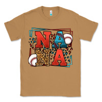 Toasted Coconut Baseball nana leopard frame Classic Tee - LillyAllenDesigns