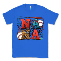 True Royal Baseball nana leopard frame Classic Tee - LillyAllenDesigns