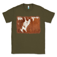 Army Green cowhide background Classic Tee - AdoDesignShop