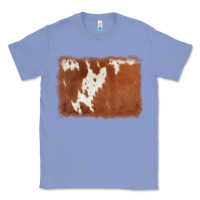 Colony Blue cowhide background Classic Tee - AdoDesignShop