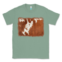 Sage cowhide background Classic Tee - AdoDesignShop
